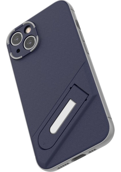 Apple iPhone 13 Telefon Kasası 6.1 Inç Pc+Tpu Telefon Kılıfı Yerleşik Kickstand Anti-Cratch Iyi Korumalı Telefon Kapağı-Dark Mavi (Yurt Dışından) fiyatları