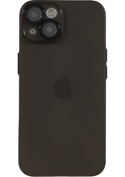 Metal Kamera Lens Çerçeve Black ile Apple iPhone 13 Dalgalı Mat Tpu Telefon Kapağı Için Koruyucu Kılıf (Yurt Dışından)