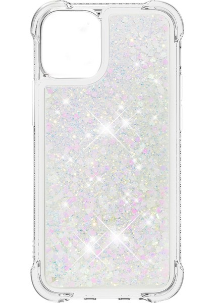 Apple iPhone 13 Telefon Kasası Için Lüks Moda Tasarımı Hareketli Parlak ve Parıltı Glitterclear Yumuşak Tpuprotektif Kasa Kapak 6.1 Inç Parlak Kalpler (Yurt Dışından) fiyatları