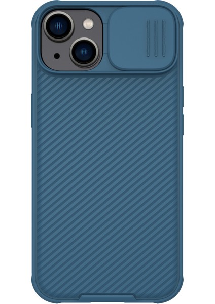 Apple iPhone 14/apple iPhone 13 Slide Camera Koruma Telefon Kılıfı Önleyici Drop Hibrid Tpu+Pc Arka Kapak Mavisi (Yurt Dışından)