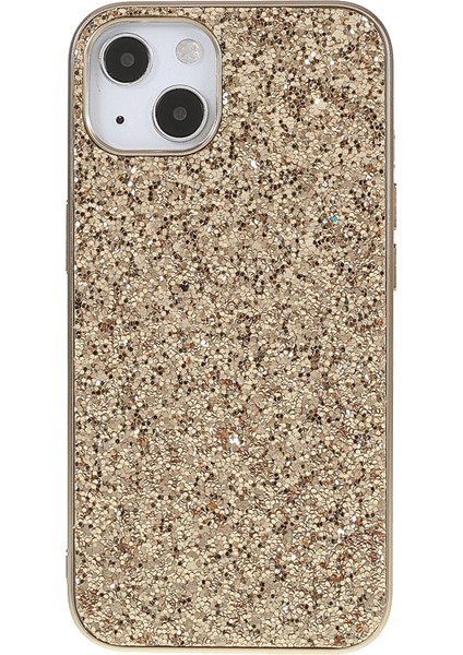 Apple iPhone 13 Telefon Kasası Parıltı Bling Tpu Elektro-Örtüşme Kenarı+Sert Bilgisayar Geri Çizme Önleyici Hafif Telefon Kılıfı 6.1 Inç-Altın (Yurt Dışından) fiyatları