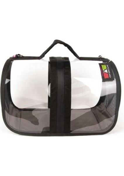 Petpretty Bacco Milano Şeffaf Taşıma Çantası 44X28X28 cm Siyah - Farmapets fiyatları