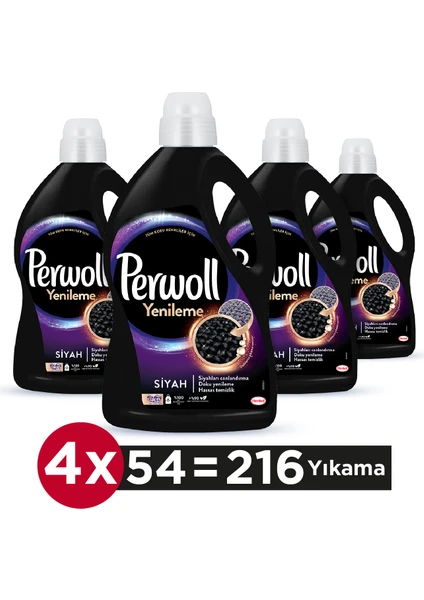 Yenileme Siyah 4x2.97L (4'lü Set)