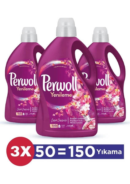 Yenileme Çiçek Cazibesi Renkliler 3x2.75L (3'lü Set)