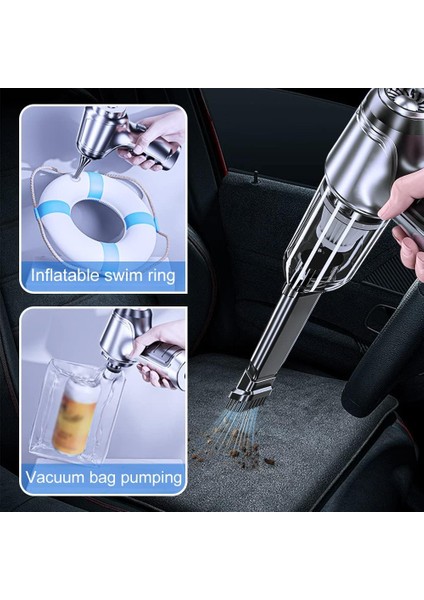 3'ü 1 Arada Kablosuz Araç Süpürgesi - Siyah (Yurt Dışından) fiyatları