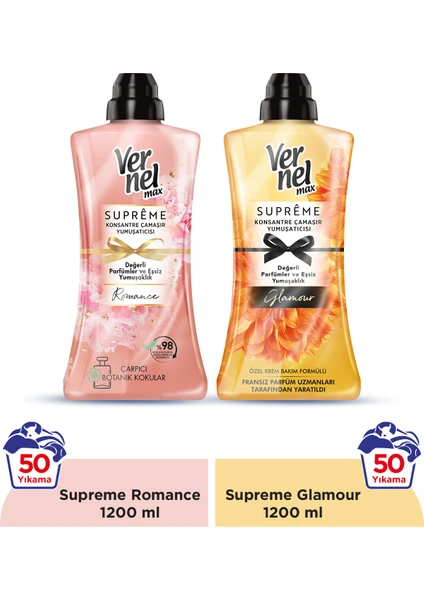 Max Supreme Romance 1.2L & Vernel Max Supreme Glamour 1.2L (2'li Set)