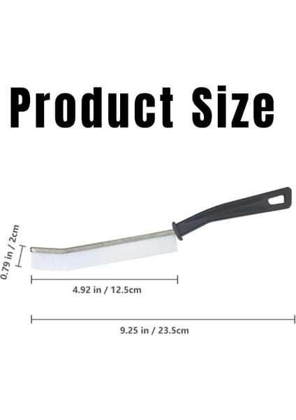 3 Adet Aralık Temizleme Fırçası - Siyah (Yurt Dışından)