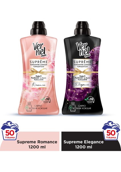 Max Supreme Romance 1.2L & Vernel Max Supreme Elegance 1.2L (2'li Set)