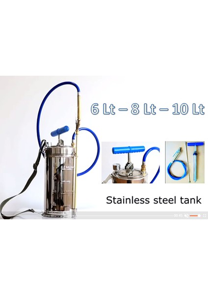 Basınçlı Püskürtücü 10 Litre
