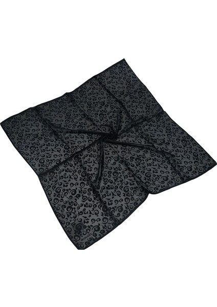 Devore Eşarp – 90x90 cm