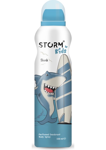 Kids Shark Çocuk Deodorant 150 ml