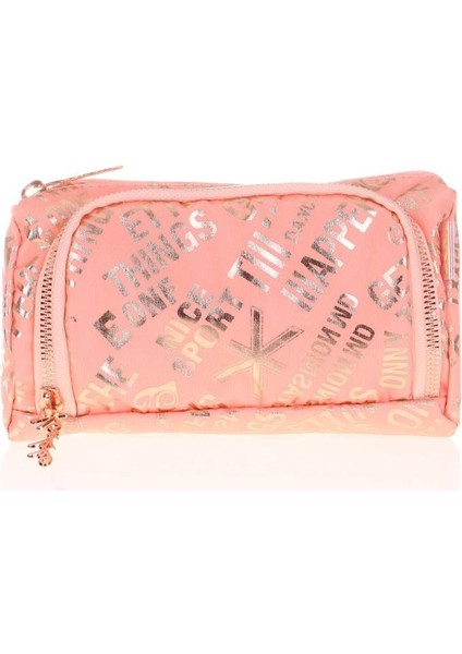 Brokar Plump Kalem Çantası Love Somon K2522