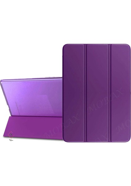 Samsung Galaxy Tab A8 10.5 SM-X200 X205 X207 Kılıf Pu Deri Smart Standlı Case