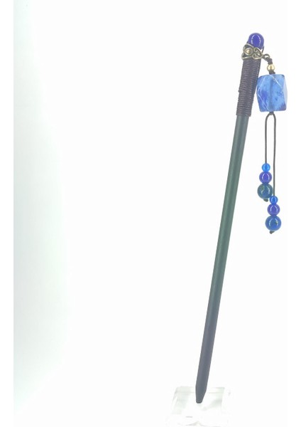 Tedz Collectıon Lapis Lazuli Püsküllü Topuz Çubuğu