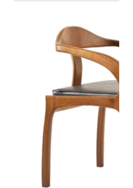 Sandalye Zus137 Tam Kolçak Model Suni Deri Döşeme Kayın Torna RETRO Ayak El Yapım modelleri