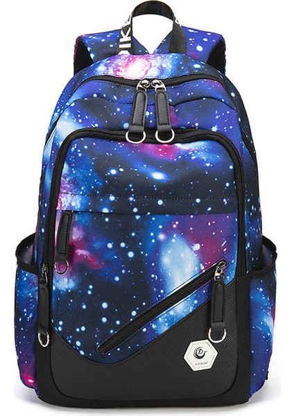 Sırt Çantası Moda Trendi Ortaokul Kampüsü Rahat Açık Hava Seyahati Sırt Çantası (Yurt Dışından)