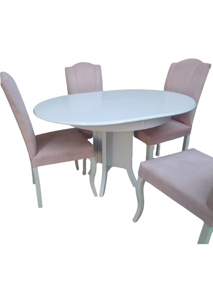 Masa-Sandalye ST BABA KUTU AYAK Tk Kayın Aslan Sandalye Parlak Beyaz Tabla Açılır fiyatları