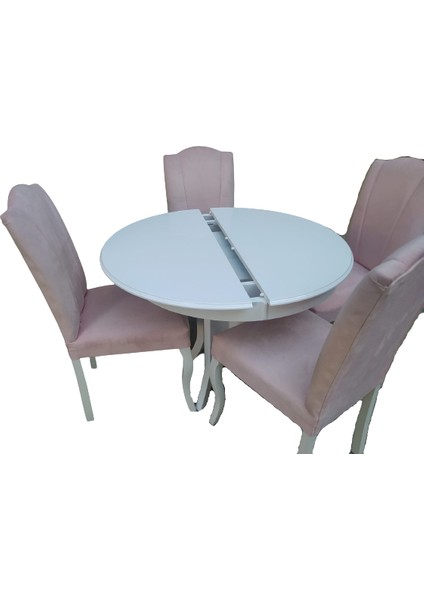 Masa-Sandalye ST BABA KUTU AYAK Tk Kayın Aslan Sandalye Parlak Beyaz Tabla Açılır modelleri