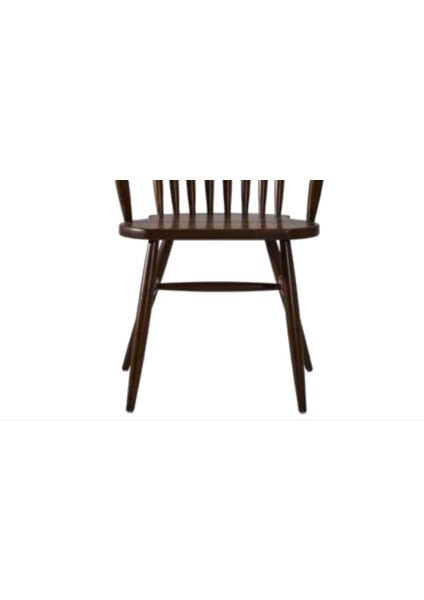 Sandalye Zus196 Çıtalı Sırtlık Model Tam Kolçak Ahşap Kayın Ayak Parlak Ceviz Boya El Yapım modelleri