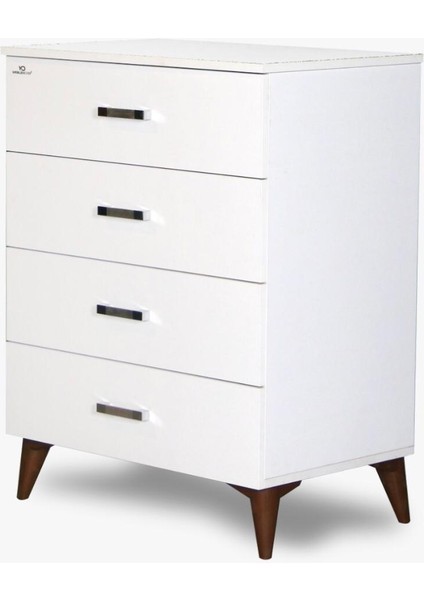 Şifonyer Derin 4 Çekmece Hard Beyaz Suntalem Kutuda Sevk El Yapım fiyatları