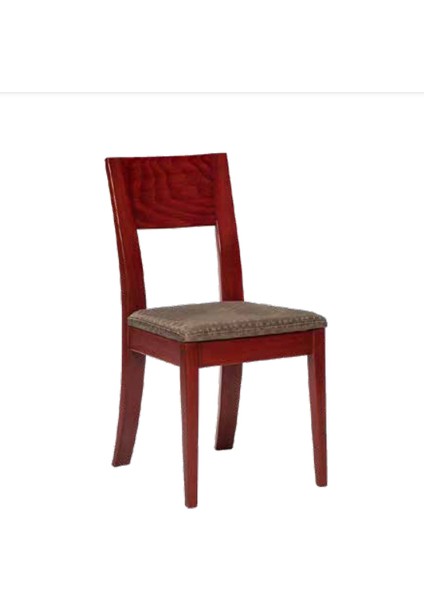 Sandalye 18509 Zus222 ÇITALI Model Kayın RETRO Parlak Ceviz Babyfac Kumaş ElYapım