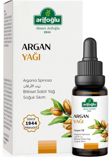 %100 Saf ve Doğal Argan Yağı 10 ml