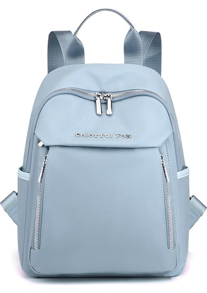 Yeni Kadın Sırt Çantası Moda Trendi Rahat Sırt Çantası Çok Katmanlı Taşınabilir Çanta (Yurt Dışından)