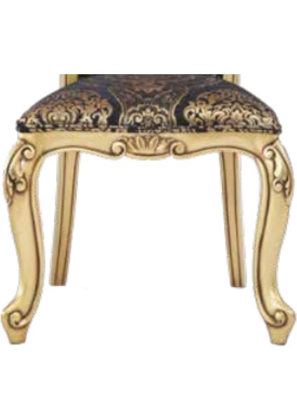 Sandalye 19743 Zus003 Klasik Model Kumaş Oyma Kayın Avangart Ayak El yapı modelleri