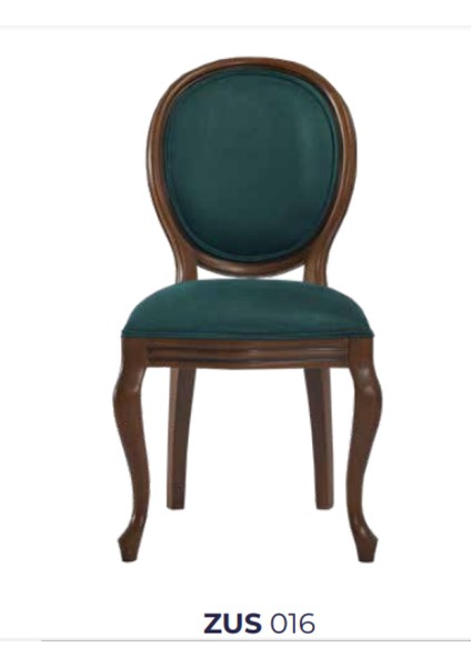 Sandalye 19753 Zus016 MADALYON Model Kayın Torna Aslan Ayak Kumlu Kumaş Elyapı