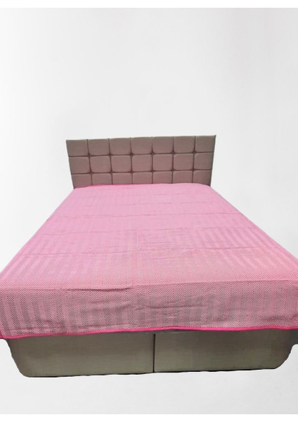 Pike Yazlık Zmrt Fuşya Çift Dolgun Malzeme V Çizgili Desen Pamuk Kalın Dokuma fiyatları