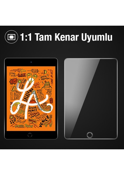 iPad 9.7 Tempered Kırılmaz Cam Ekran Koruyucu ALL-36601