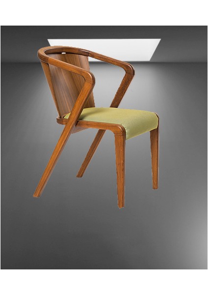 Sandalye 14218 Zus582-095 ATMACA Model KOLÇAK Kayın RETRO Ayak Ceviz Babyface Kmş modelleri