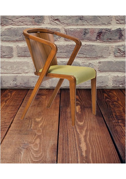 Sandalye 14218 Zus582-095 ATMACA Model KOLÇAK Kayın RETRO Ayak Ceviz Babyface Kmş indirimleri