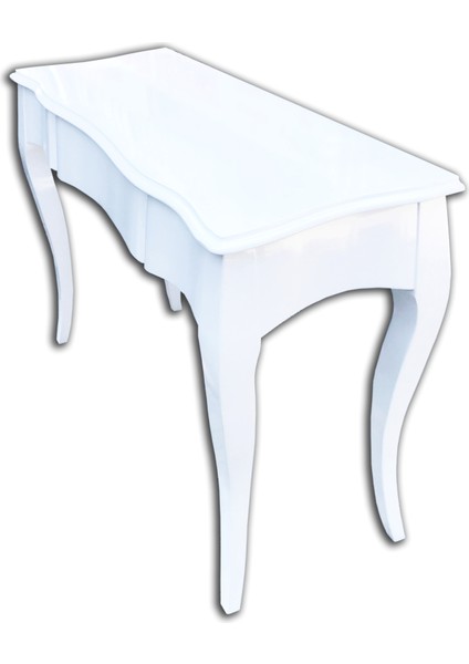 Dresur Çift Bombe Model Çekmece Kayın Torna Avangart Aslan Ayak Parlak Beyaz Lake modelleri