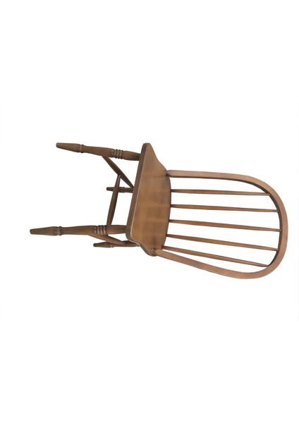 Sandalye Amerikan Çıtalı Klasik Model Kayın Torna Retro Ayak Parlak Ceviz Natüre fiyatları