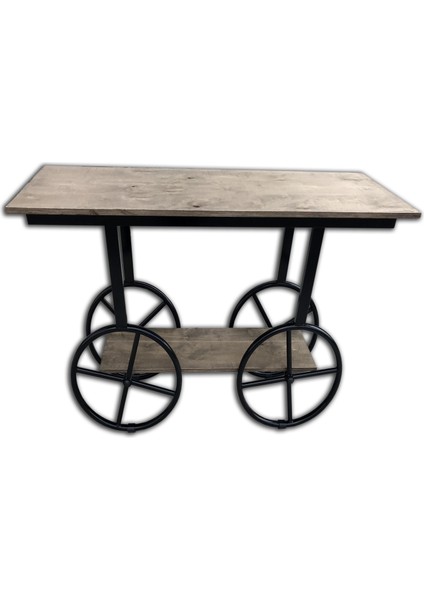 Dresuar At Araba Teker Model Kayın Gövde Natüre Farklı Çizgi Kutuda Sevk El Yapım modelleri