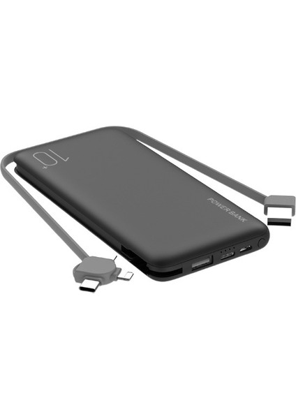 Büyük Kapasiteli Üçü Bir Arada Bağımsız Güç Bankası 10000MAH (Yurt Dışından)