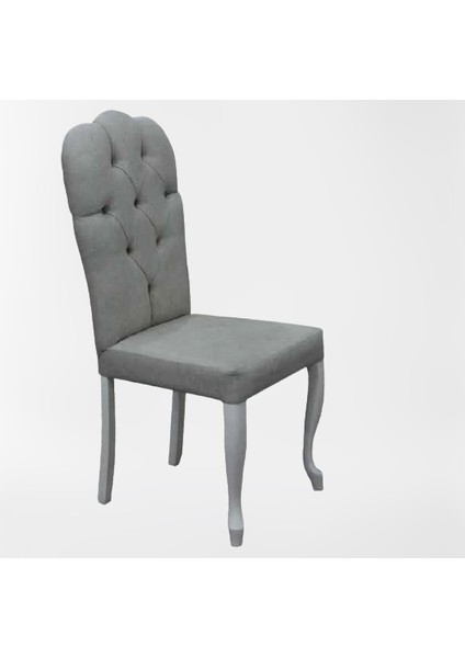 Sandalye ST Dizayn Bianca model Kayın klasik Aslan ayak kapitonel 1 Ad el yapım fiyatları