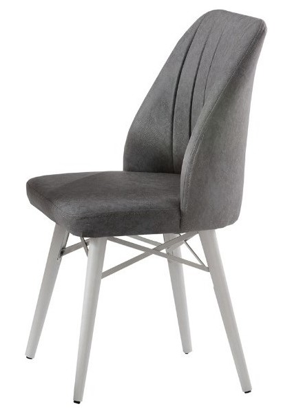 Masa-Sandalye ST COSMOS ALT913 Açıl Motif Pervaz Tabla Kayın RETRO Parlak Beyaz modelleri