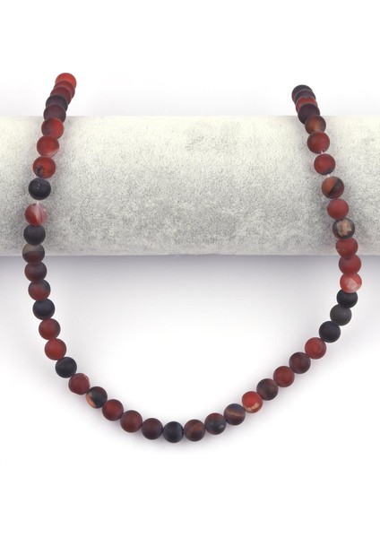 Siyah Mat Akik Doğal Taş Dizi 8 mm Küre Kesim fiyatları