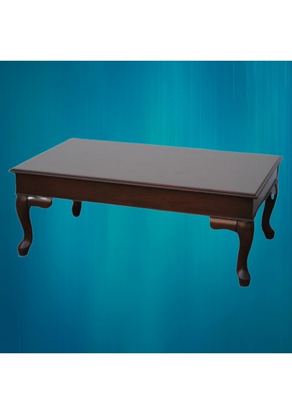 Orta Sehpa Klasik Kayın Aslan Demonte Ayak Parlak Ceviz Natüre Mdf Tabla El Yapım indirimleri