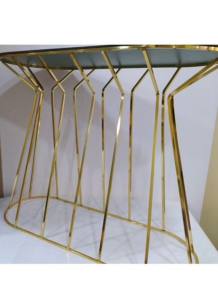 Dresuar Cadde Metal Transmisyon Gold Renk Kaplama İskelet Temper Cam Ayna El Yapım fırsatları