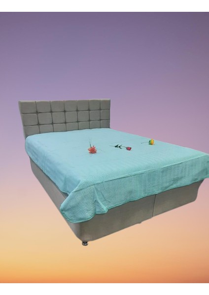 Pike Yazlık Zmrt Yeşil Çift Dolgun Malzeme V Çizgili Desen Pamuklu Kalın Dokuma indirimleri