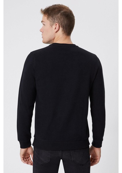 Newdwade Erkek Sweatshırt Siyah fırsatları