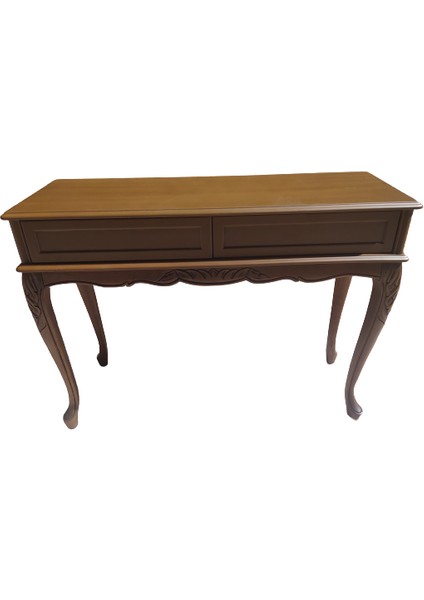 Dresuar Çift Çekmece Model Kayın Aslan Ayak Kaplama Natüre Ceviz Boya Kutu Da Sevk El Yapım fiyatları