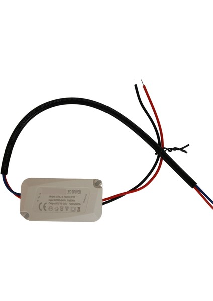 5-7X3W LED Driver 700MA 15-25V Power LED Sürücü IP20 Power LED Driver