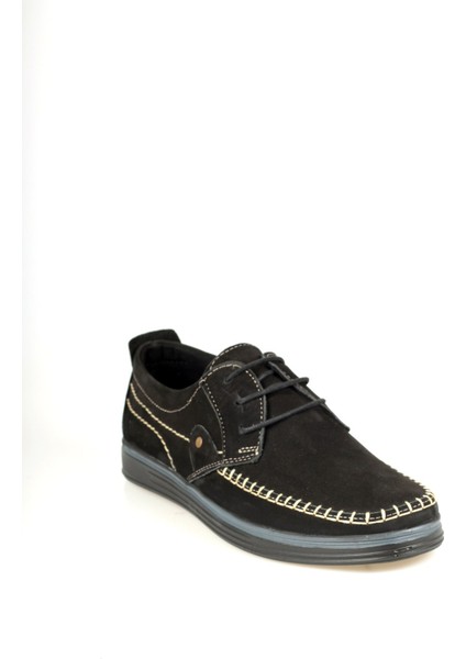 Deri Bağcıklı Süet Erkek Ayakkabı modelleri