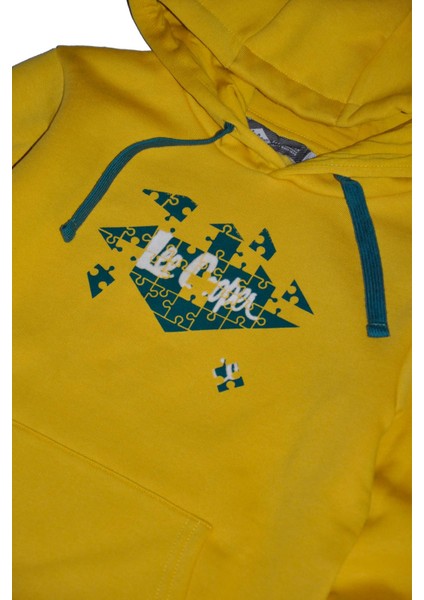 Puzzle Erkek Çocuk Sweatshırt Sarı