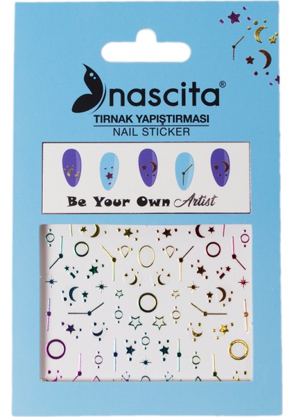 Nascita Glaxy Tırnak Stickerı -04