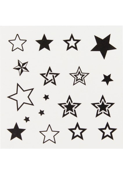 Stars Tırnak Stickerı -20
